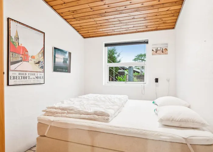 Spacious And Inviting Pool House With Spa, Sauna, Rooftop Terrace And For The Whole Family Just 300 Metres From The Water And Close To * Ebeltoft